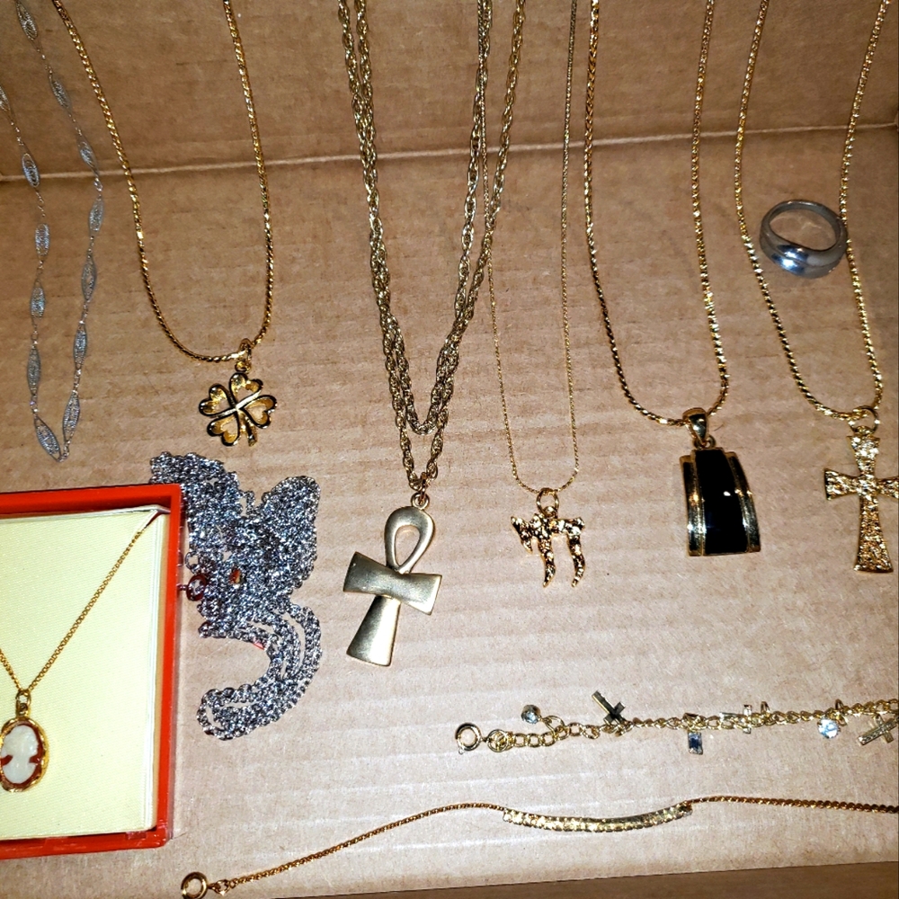 Gold and Sliver color jewelry #AAA